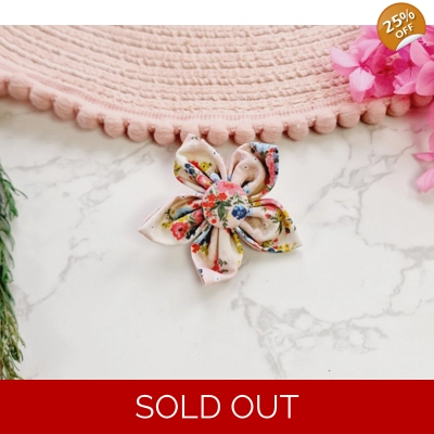 COTTAGE GARDEN FLORAL FLOWER COLLAR ATTACHMENT Accessory